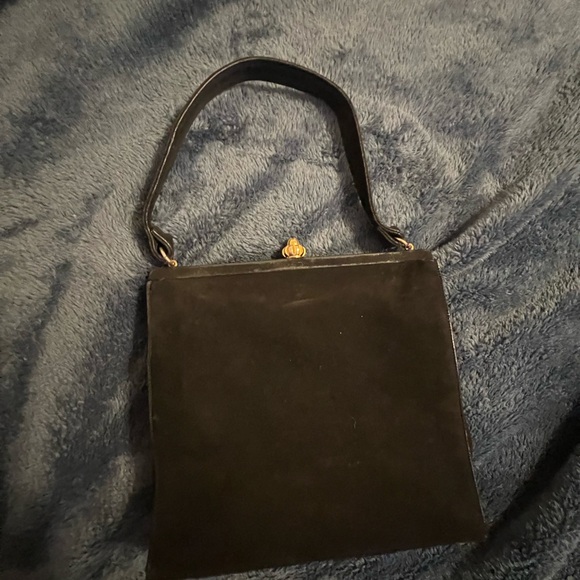 Vintage Koret Handbag Purse with gold tone clasp - Picture 5 of 10